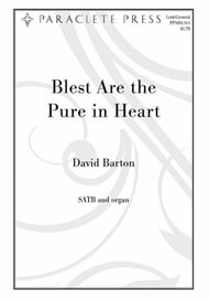 Blest are the Pure in Heart SATB choral sheet music cover Thumbnail